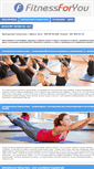 Mobile Screenshot of fitnessforyou.com.ua